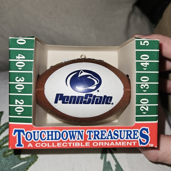 Vintage Touchdown Treasures Collectible Penn State Football Ornament - Picture 1 of 3